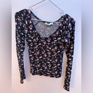 Hollister floral top